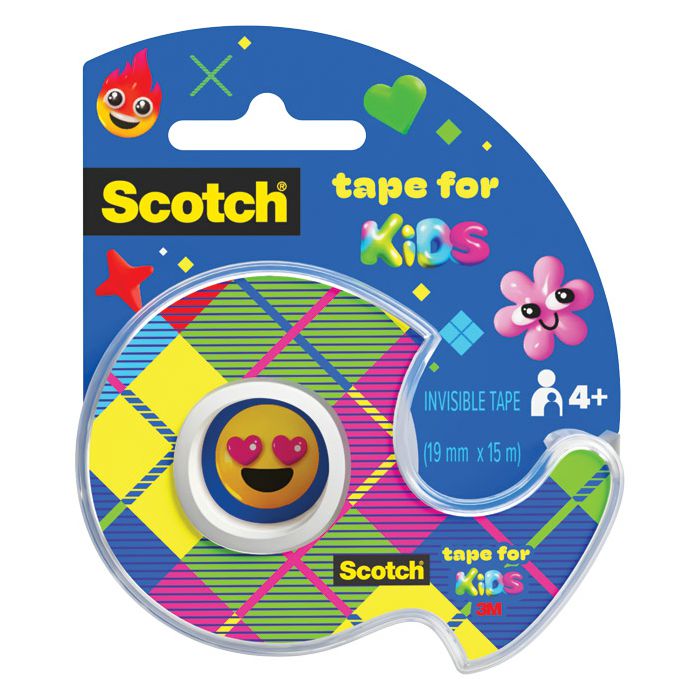 Traka ljepljiva nevidljiva 19mm/15m Scotch Kids 3M. blister